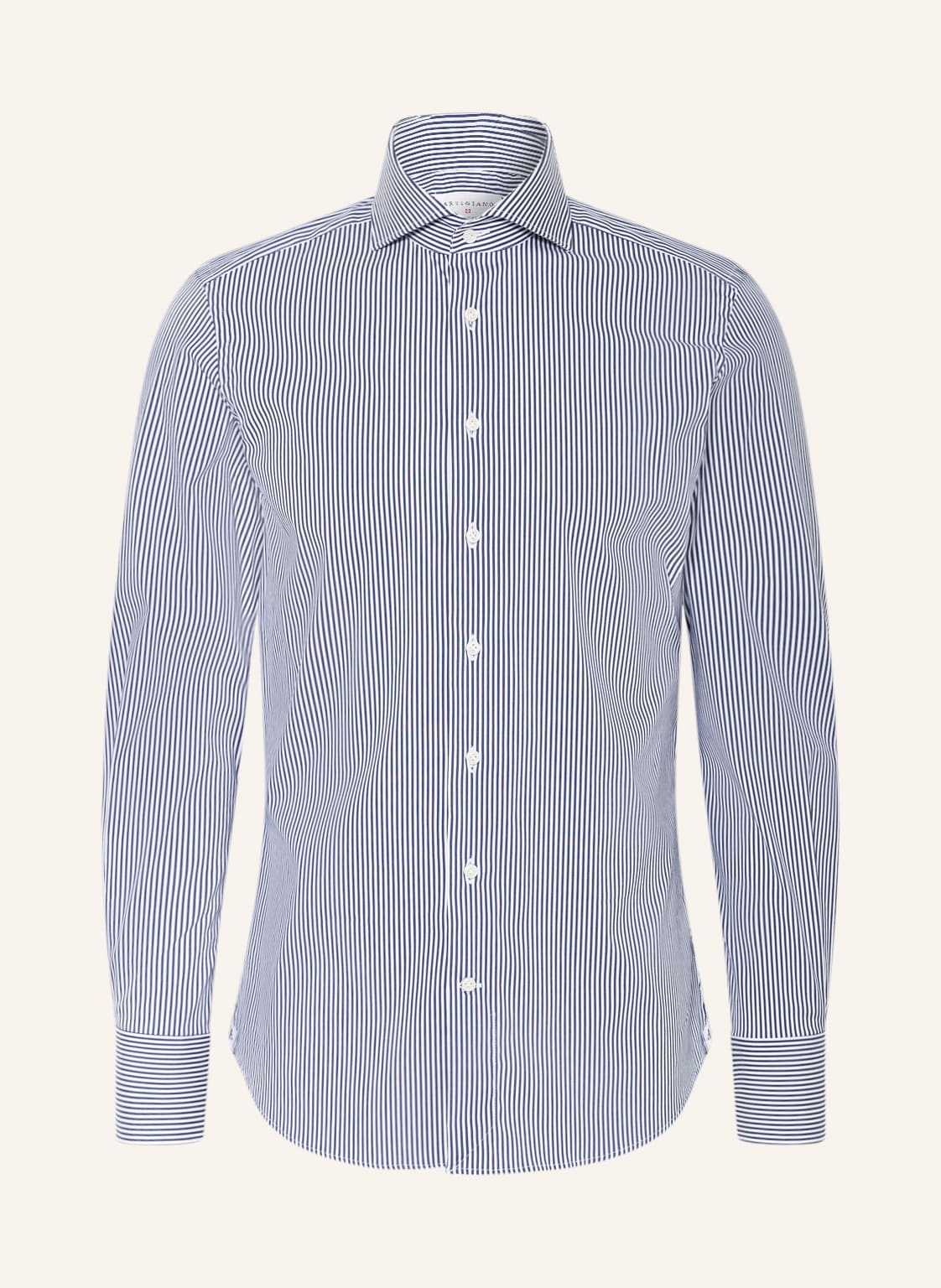 Image of Artigiano Jerseyhemd Slim Fit blau