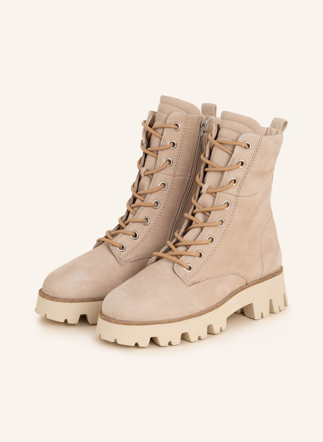Image of Paul Green Schnürboots beige