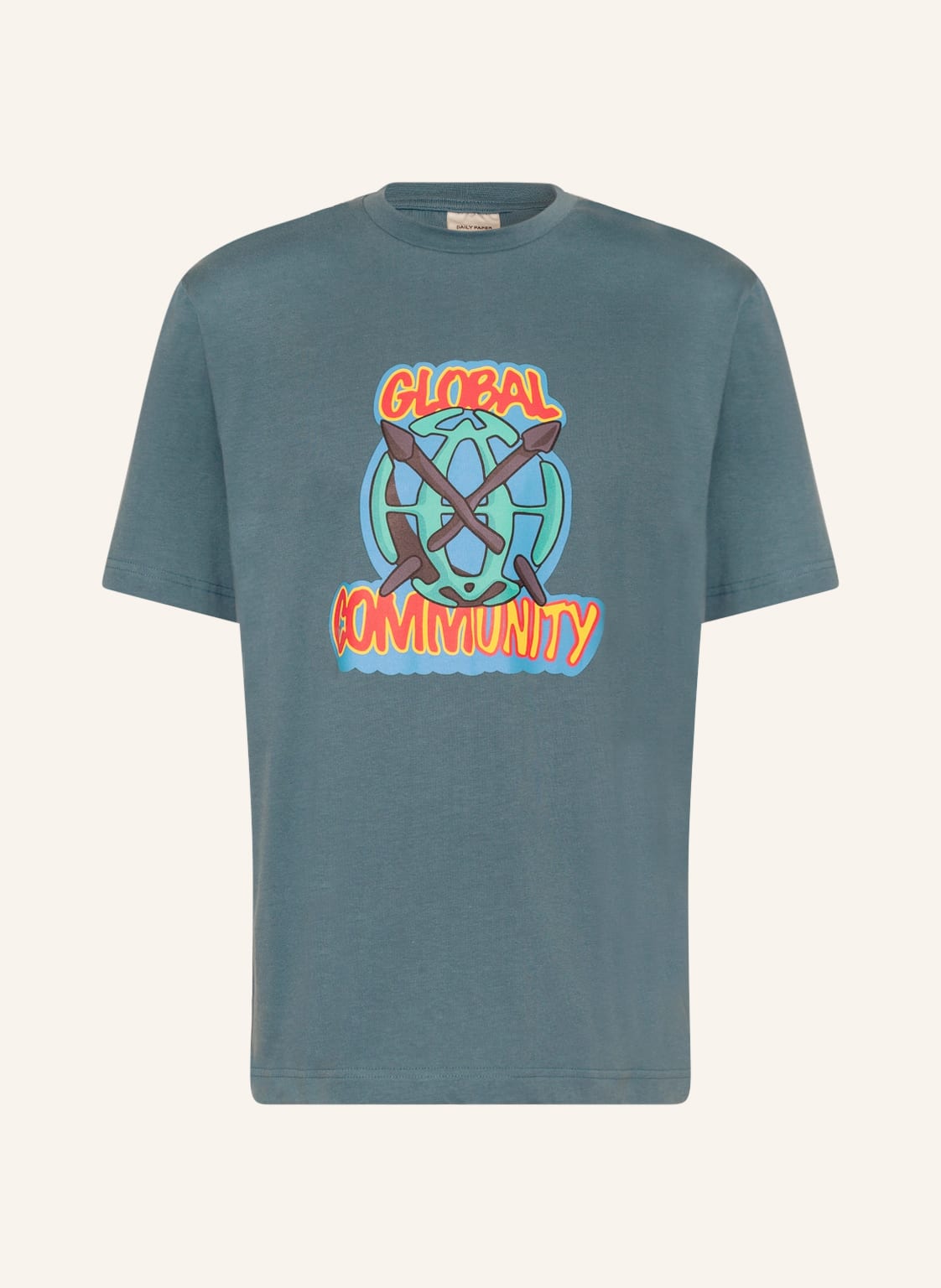 Image of Daily Paper T-Shirt Hobal blau