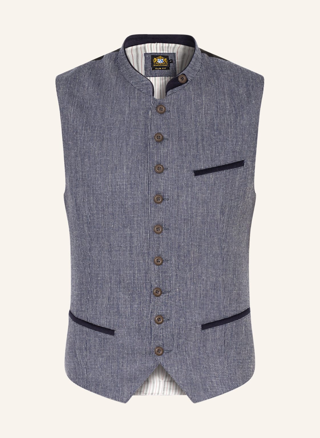 Image of Hammerschmid Trachtenweste Frank blau