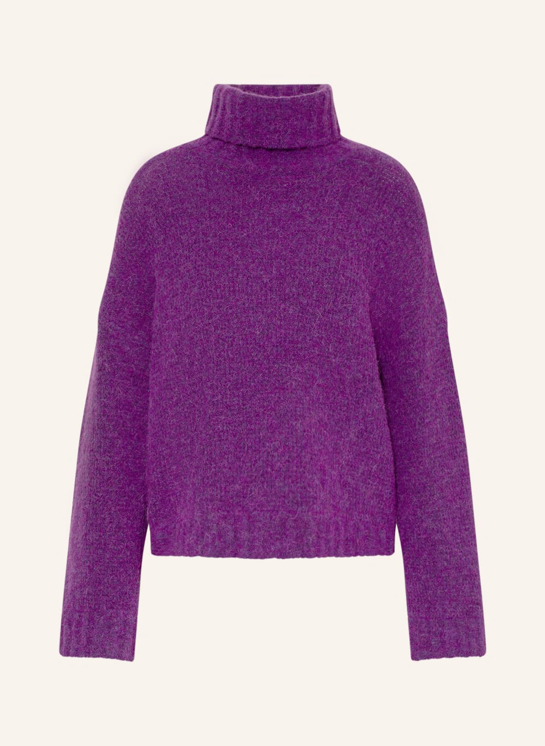 Image of Gestuz Rollkragenpullover Alphagz Mit Alpaka pink