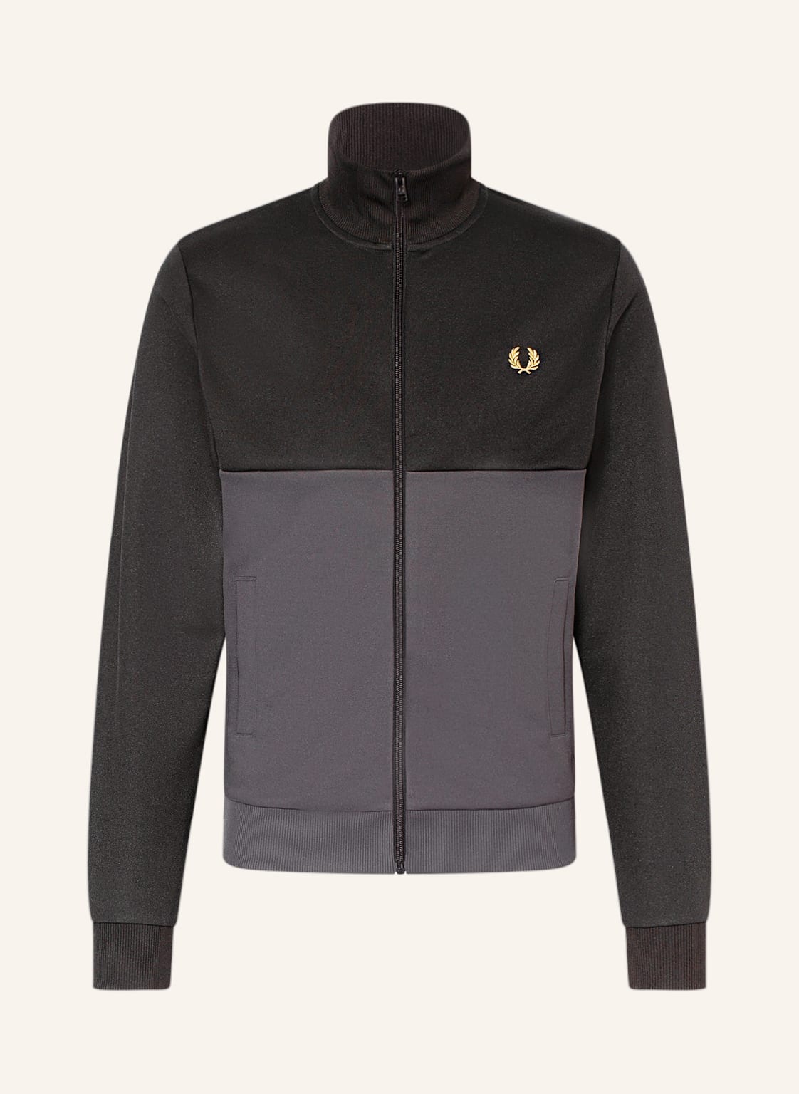 Image of Fred Perry Sweatjacke schwarz