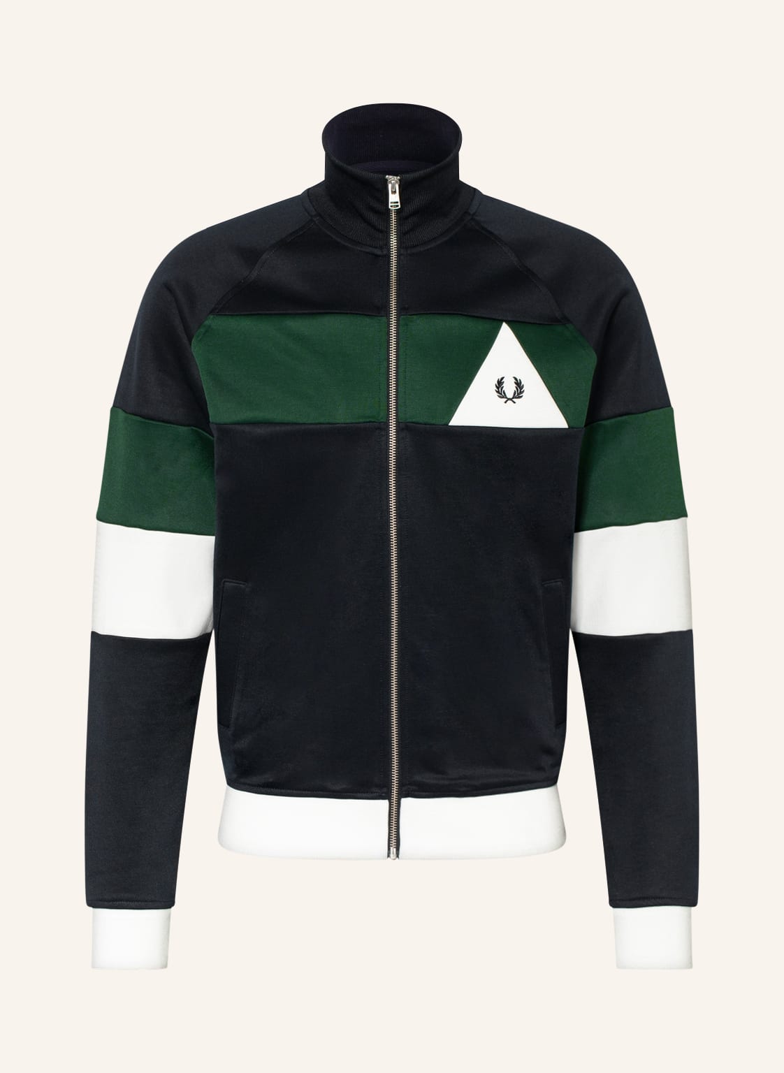 Image of Fred Perry Sweatjacke blau