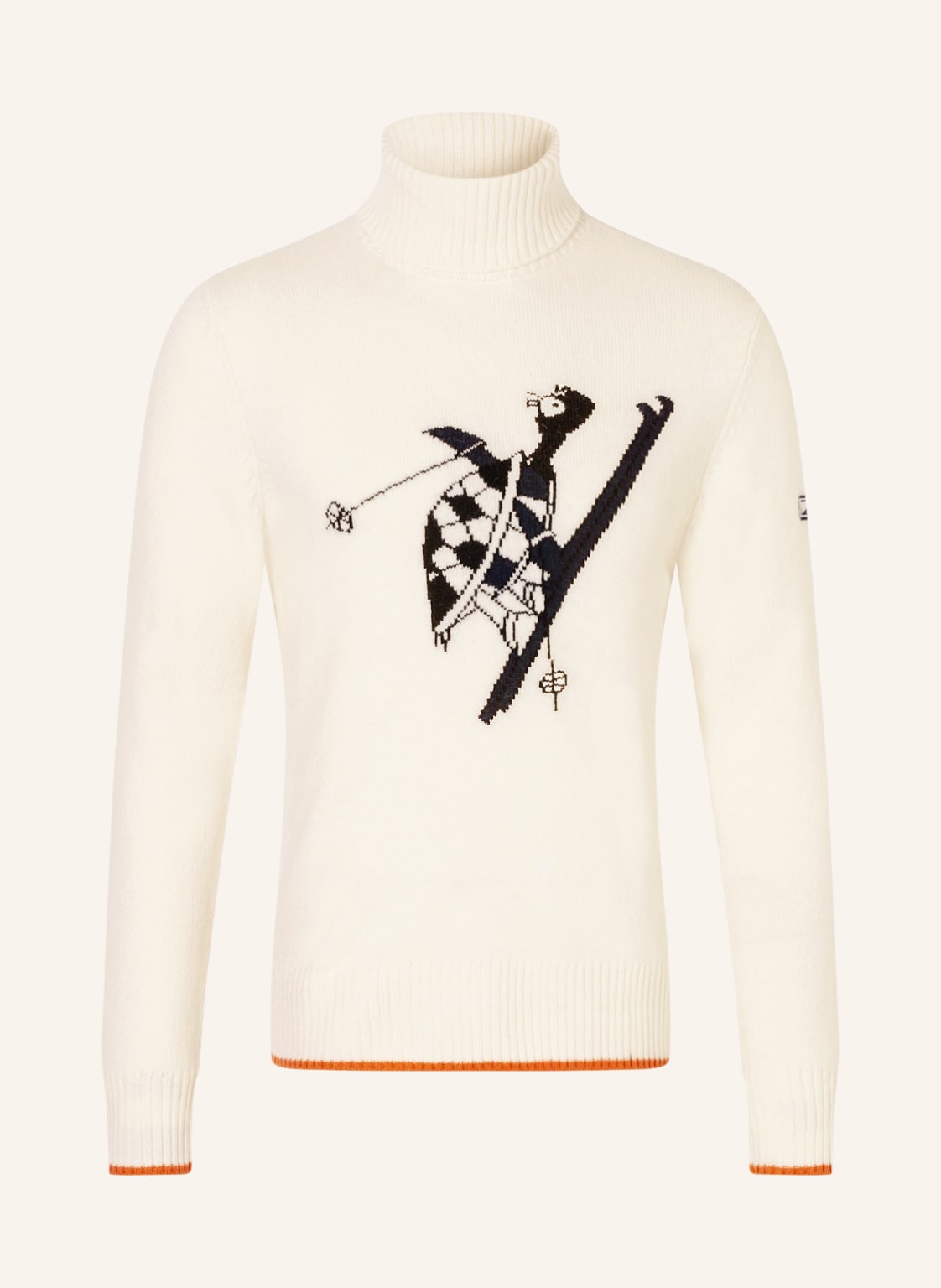 Image of Vilebrequin Rollkragenpullover Flegere weiss