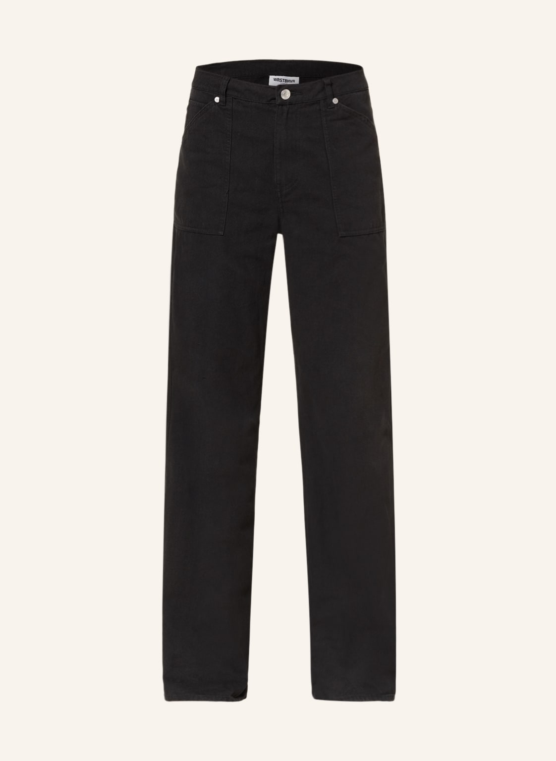 Image of Wrstbhvr Straight Jeans Kief schwarz