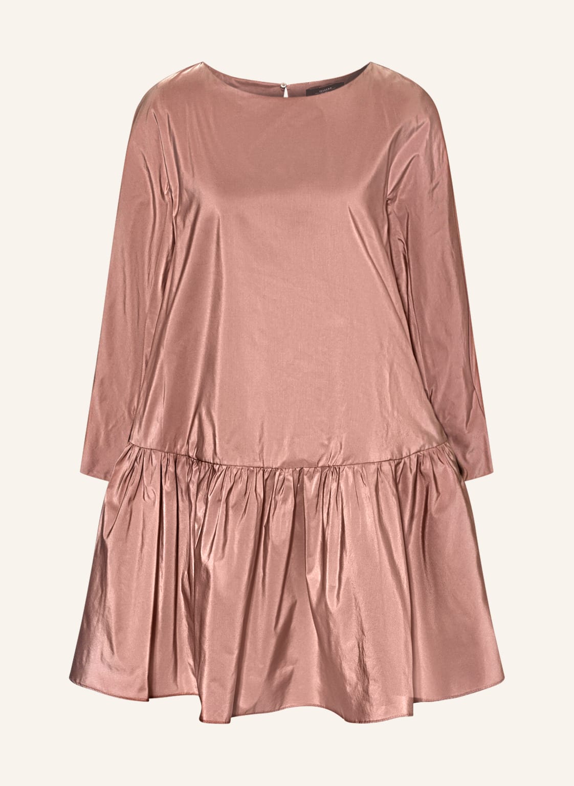 Image of Weekend Maxmara Kleid Salvo Mit Volants rosa