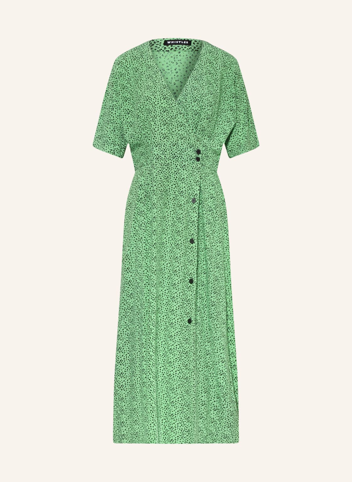 Image of Whistles Hemdblusenkleid Ink gruen