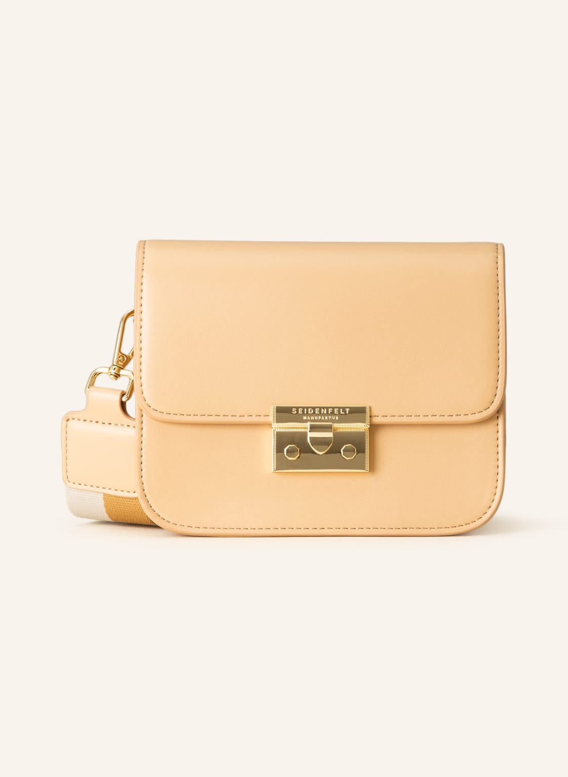 Image of Seidenfelt Umhängetasche Lyngby Trosa beige