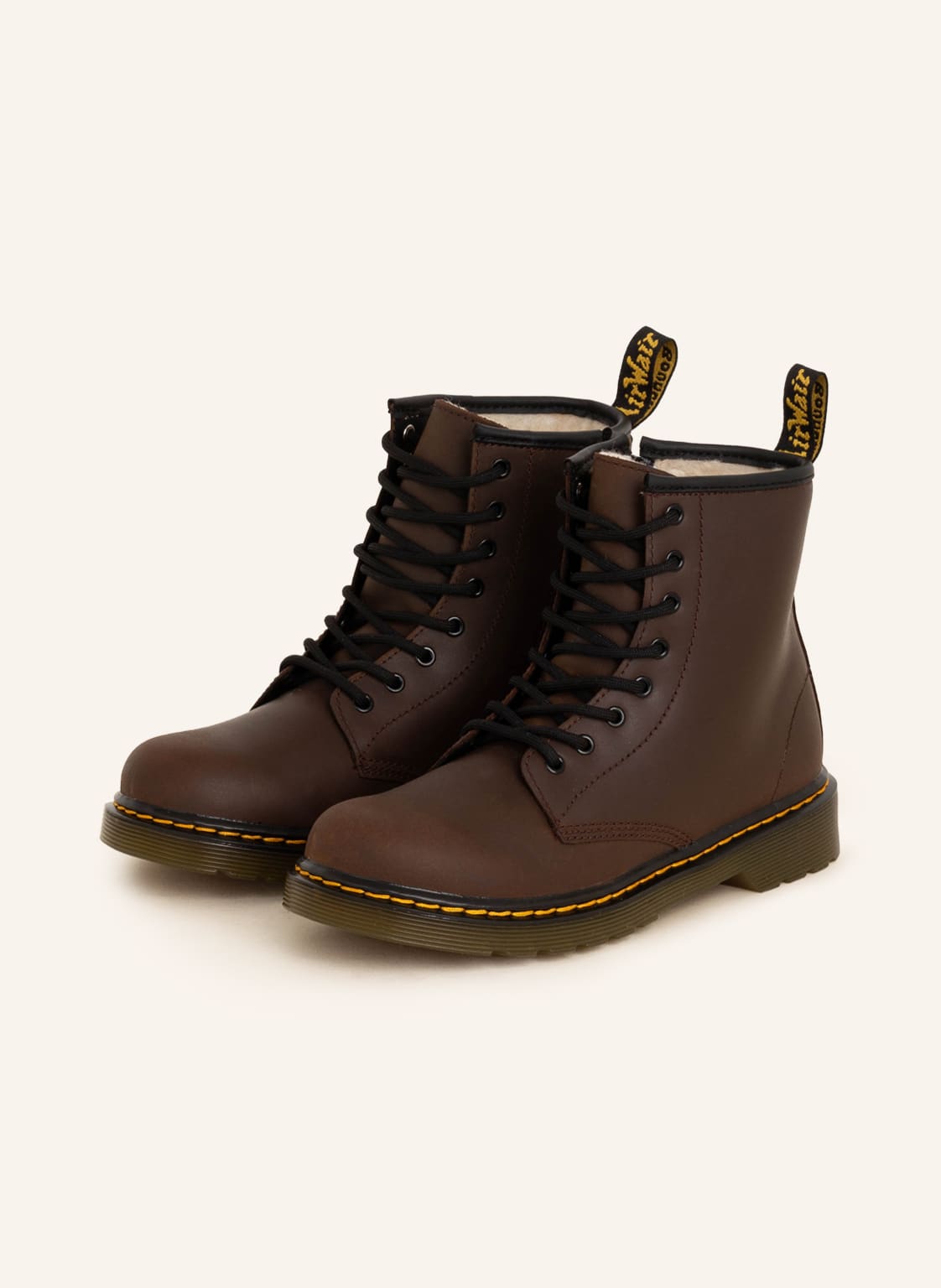 Image of Dr. Martens Schnürboots Serena braun