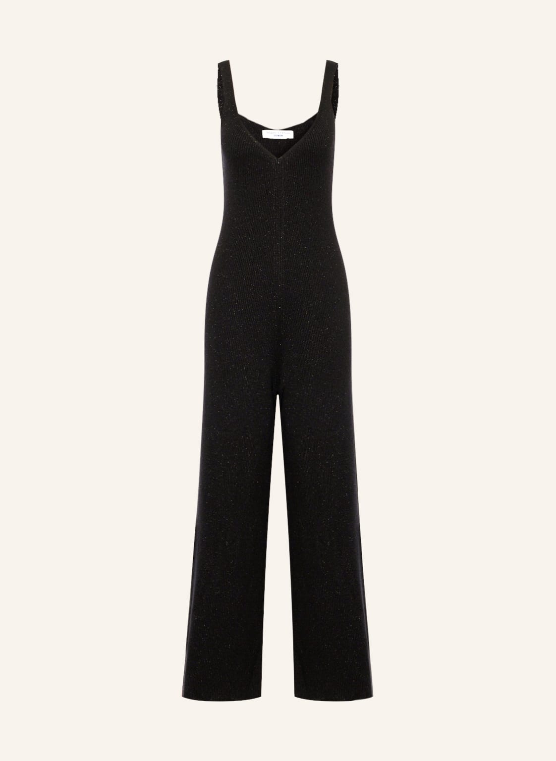 Image of Marc O'polo Denim Strick-Jumpsuit Mit Glitzergarn schwarz