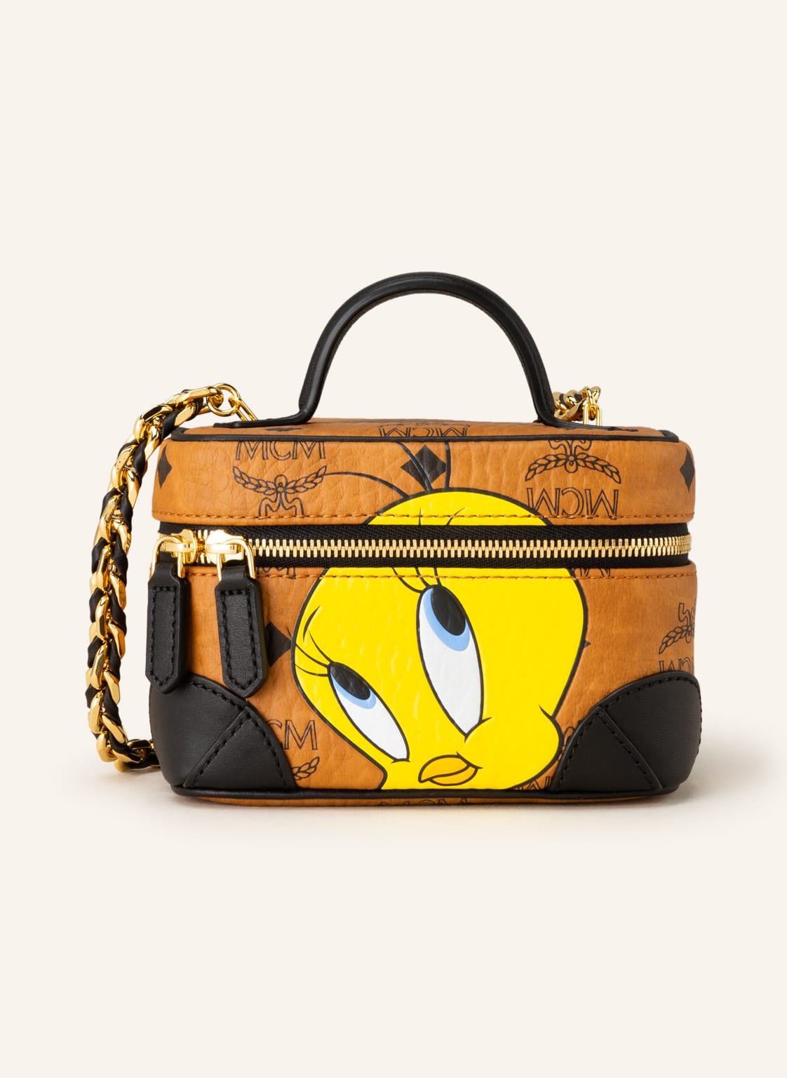 Image of Mcm Umhängetasche Aren braun