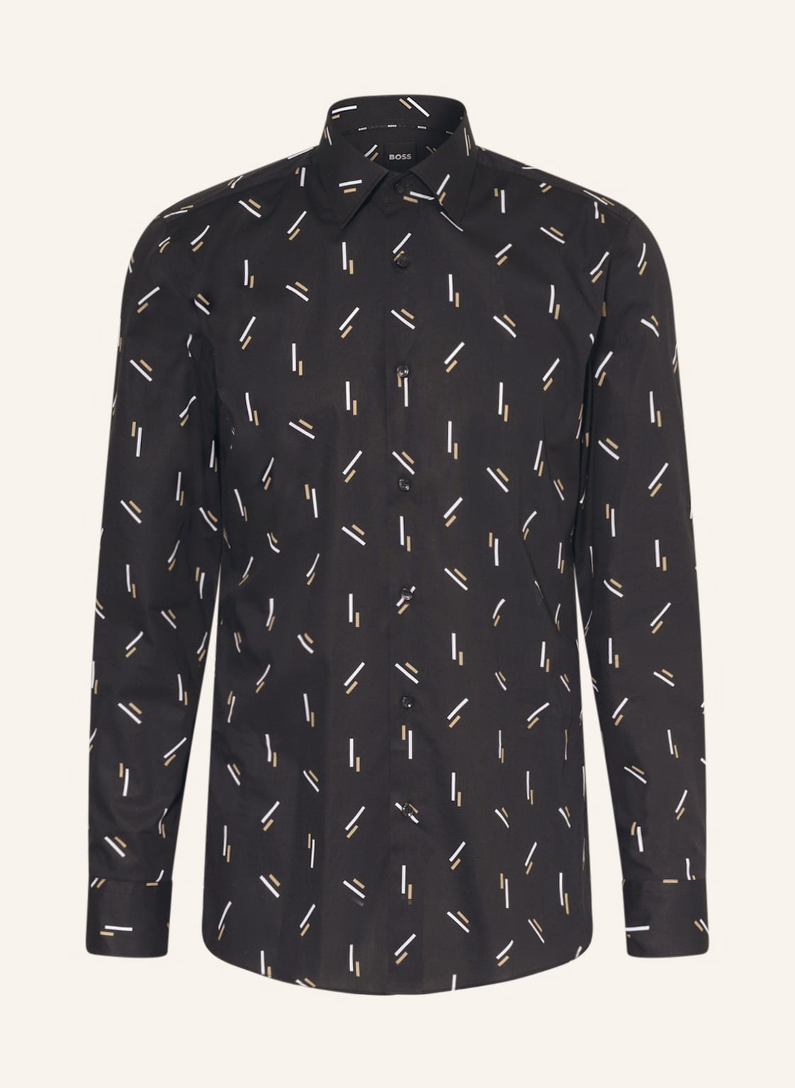 Image of Boss Hemd Hank Slim Fit schwarz