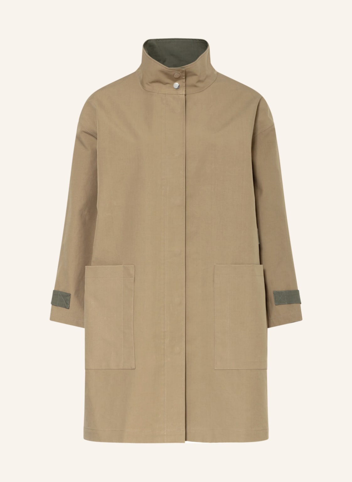 Image of Closed Parka beige