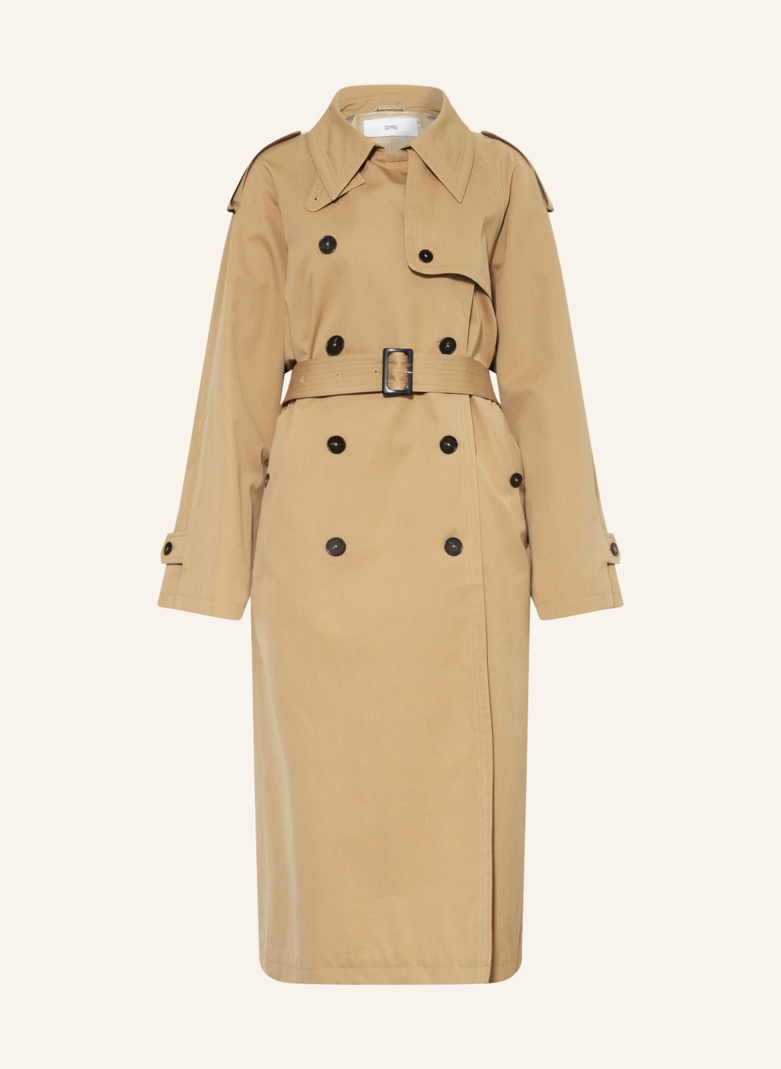 Image of Closed Trenchcoat beige