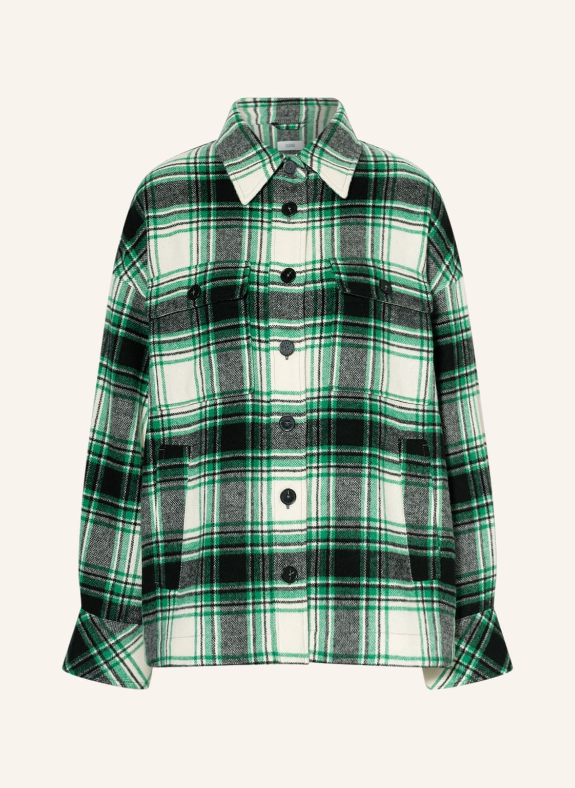 Image of Closed Overjacket gruen