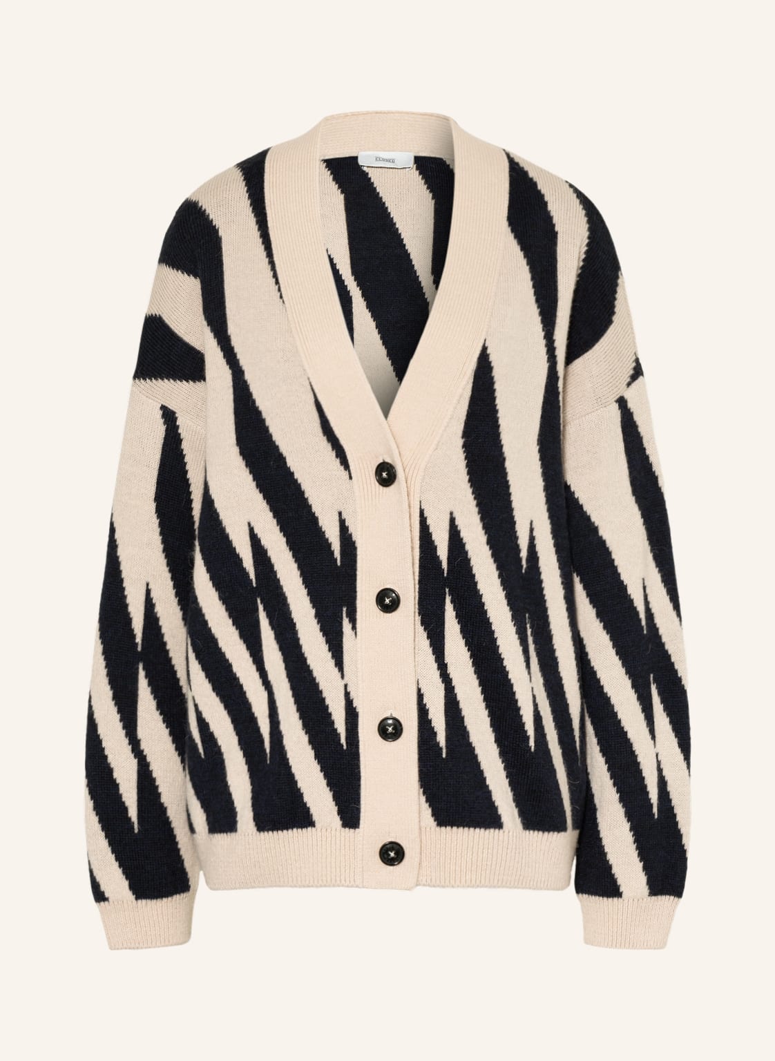 Image of Closed Strickjacke Mit Alpaka weiss