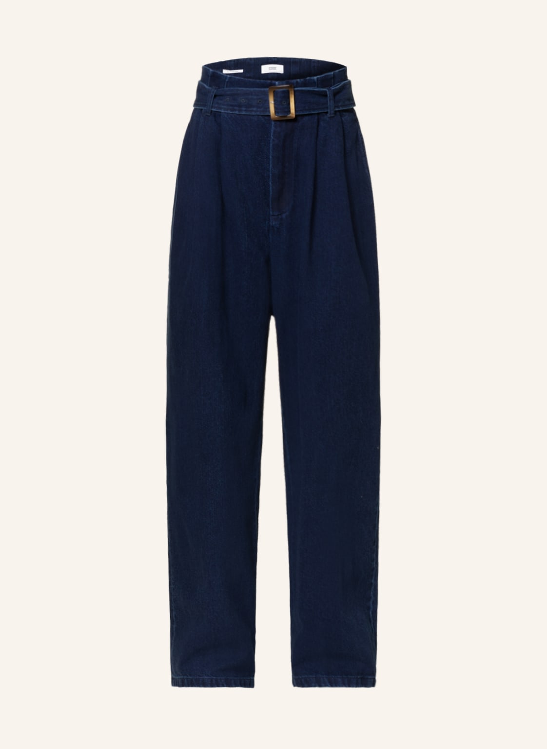 Image of Closed Paperbag-Jeans Imogen blau