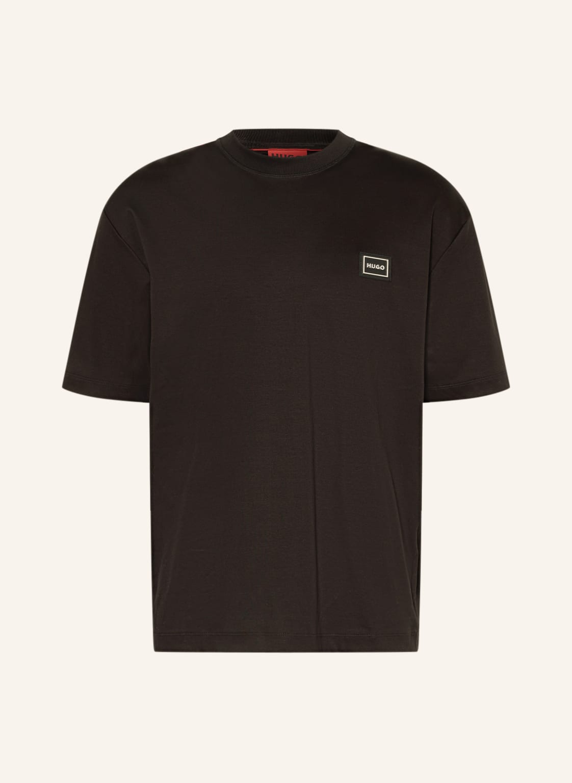 Image of Hugo T-Shirt Dercy schwarz