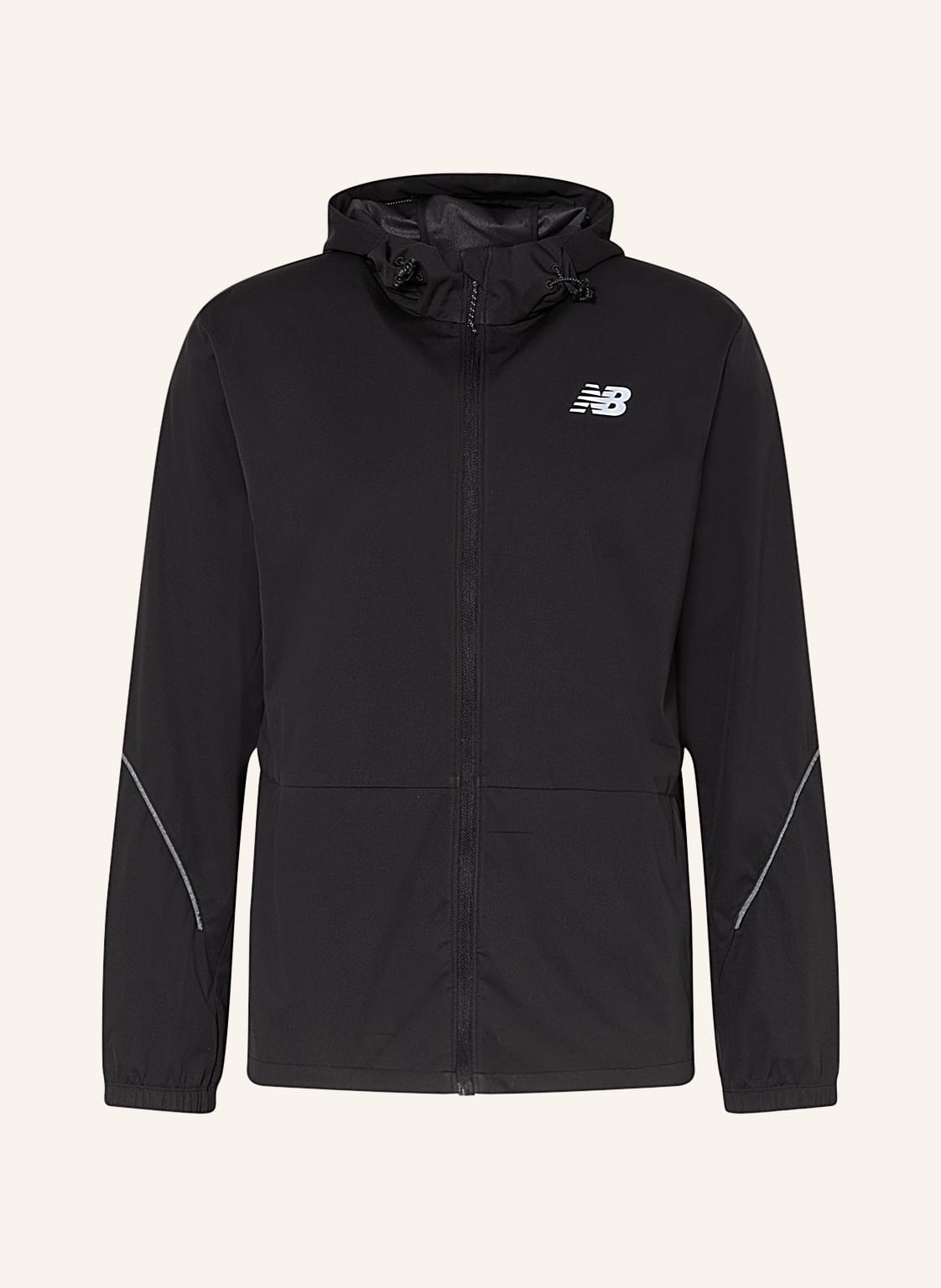 Image of New Balance Laufjacke Impact Run Water Defy schwarz