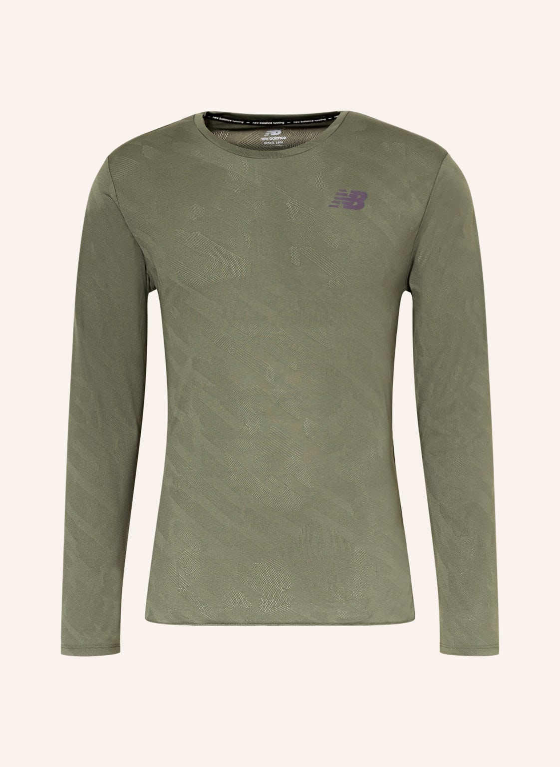 Image of New Balance Laufshirt Speed Aus Mesh gruen