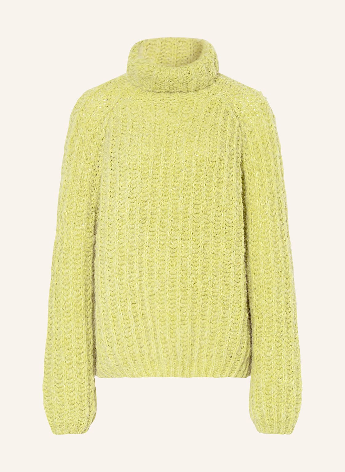 Image of Smith & Soul Rollkragenpullover Mit Alpaka gruen