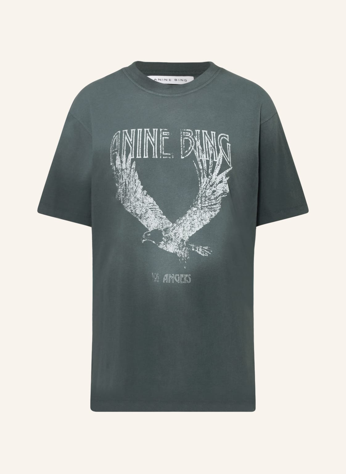 Image of Anine Bing T-Shirt Eagle gruen