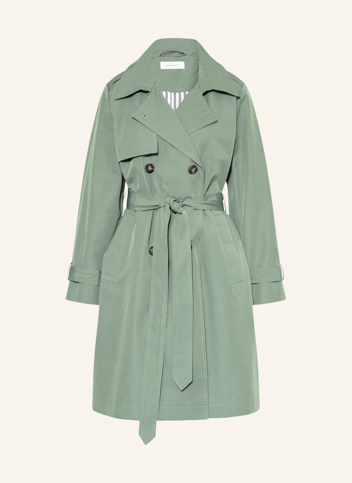 Image of Darling Harbour Trenchcoat gruen
