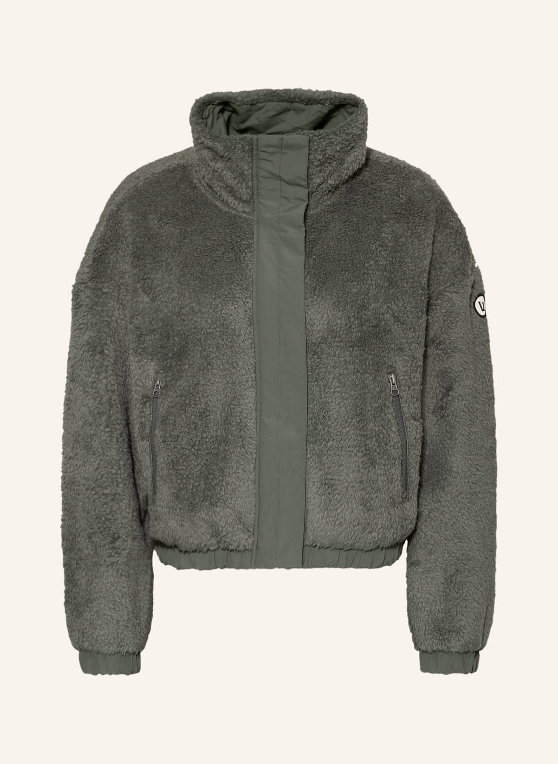 Image of Vuori Fleecejacke Cozy Sherpa gruen