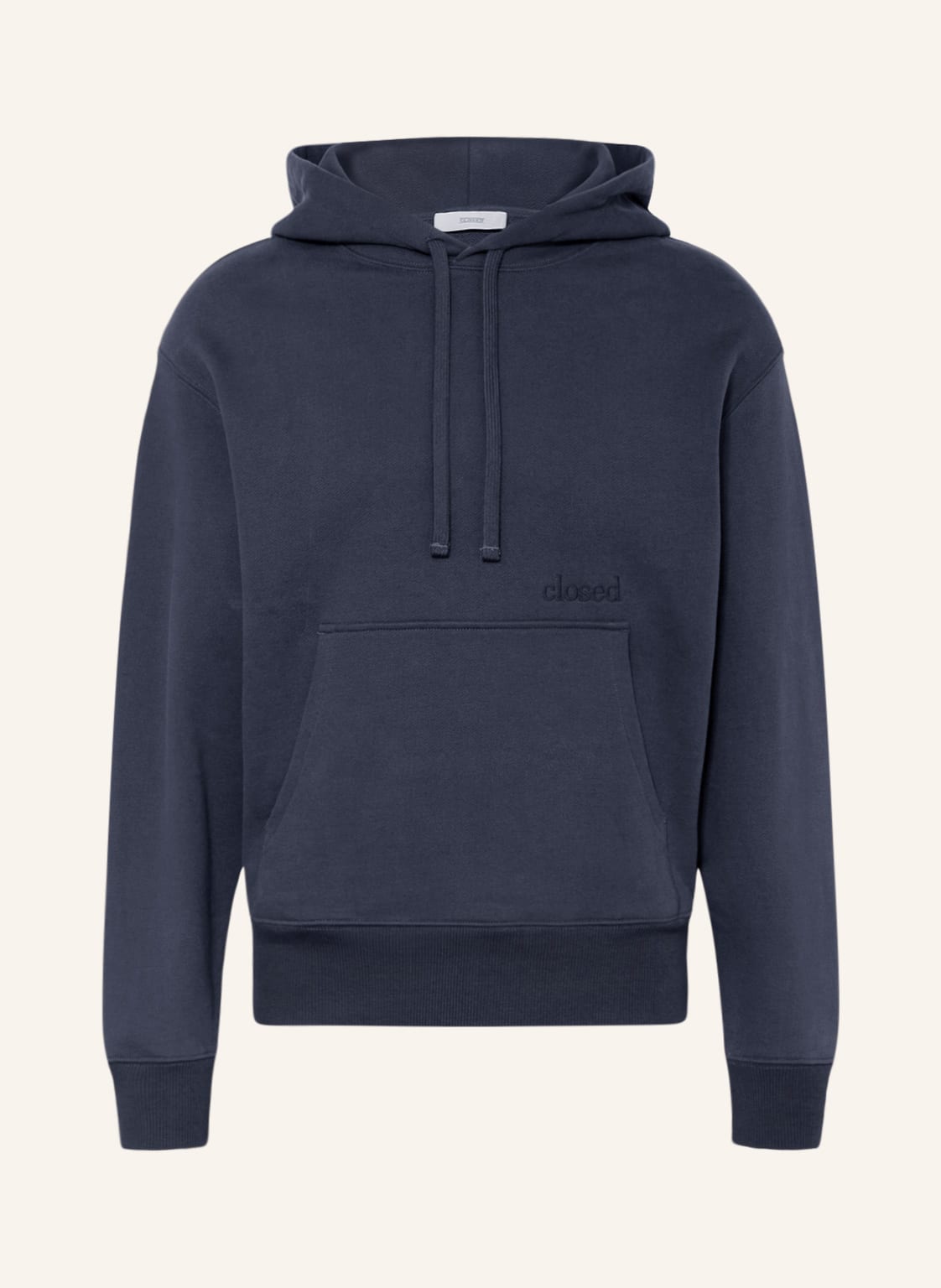 Image of Closed Hoodie blau