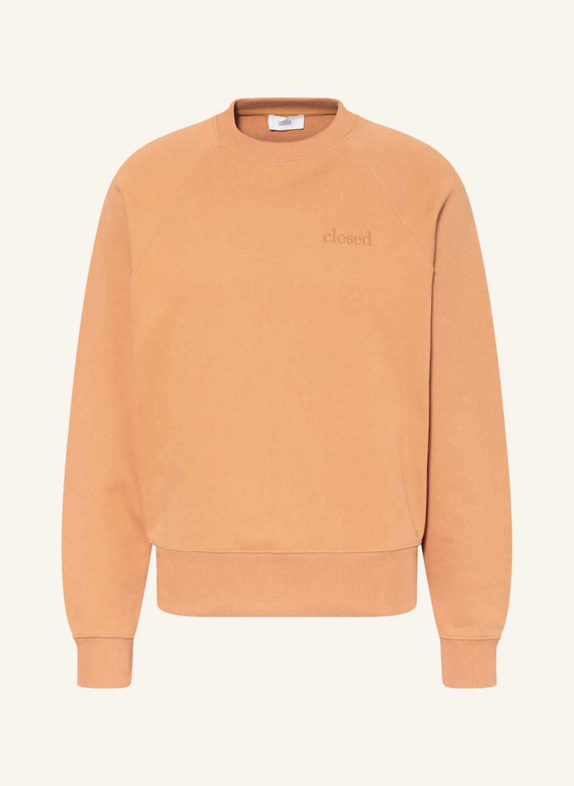 Image of Closed Sweatshirt orange