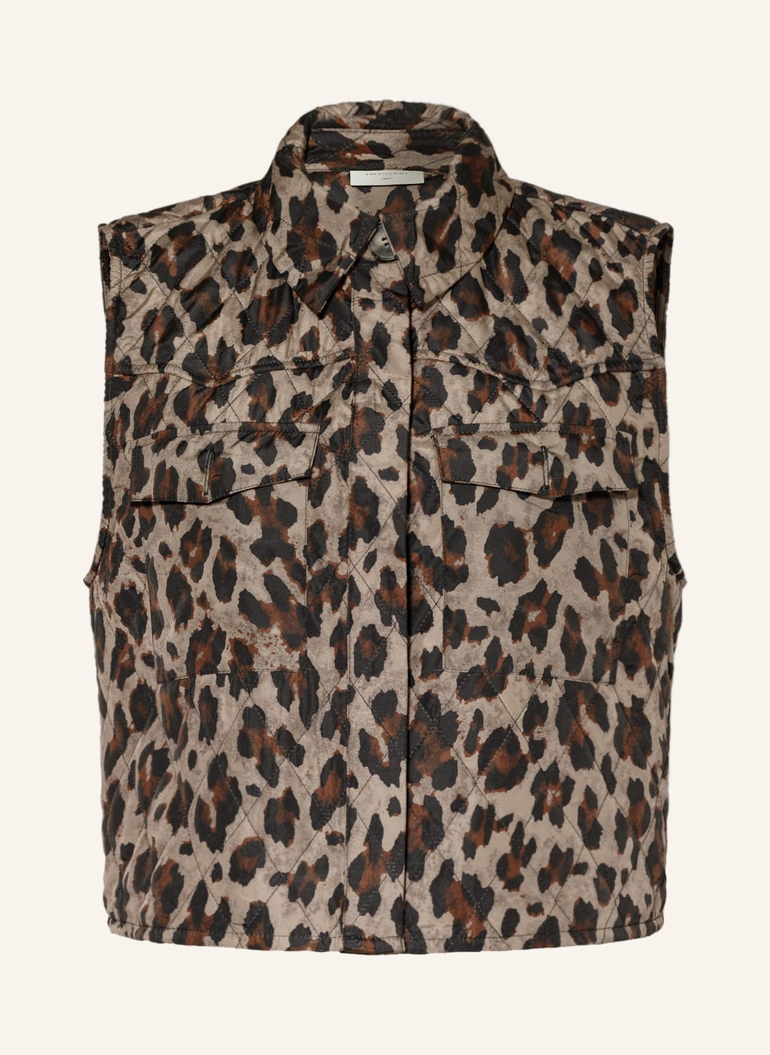 Image of Freequent Steppweste Fqcillie grau