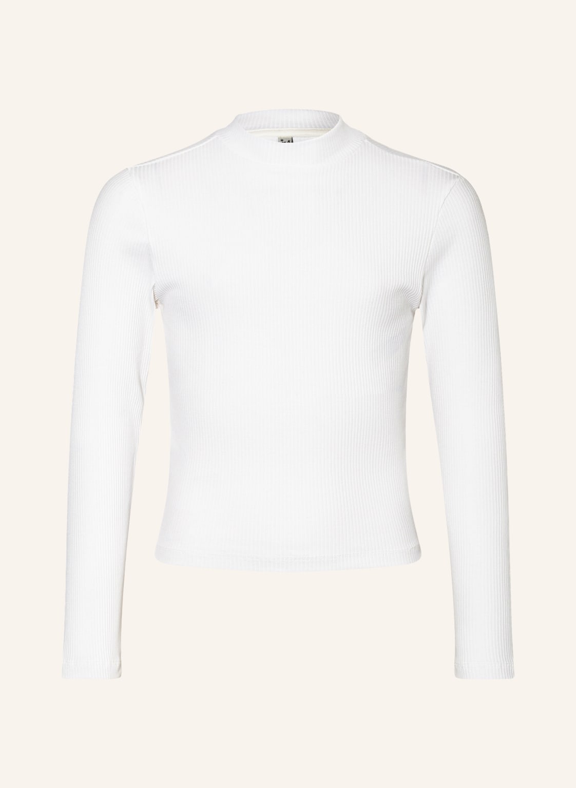 Image of Blue Effect Longsleeve weiss