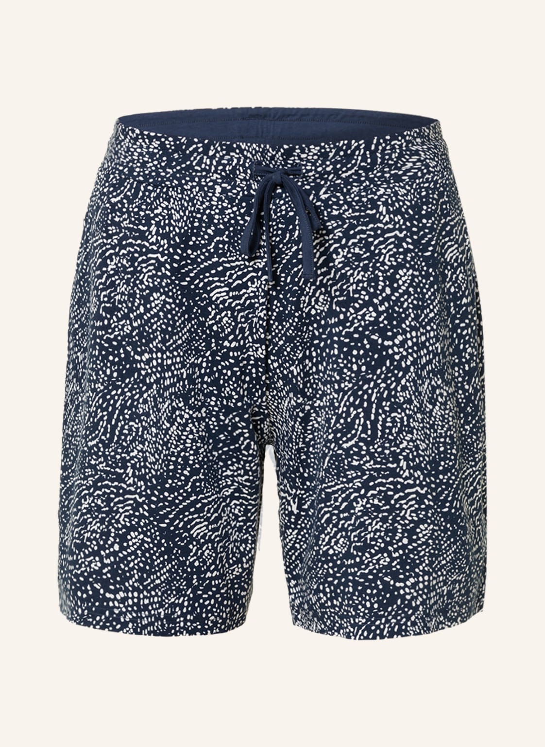 Image of Mey Schlafshorts Serie Kayla blau