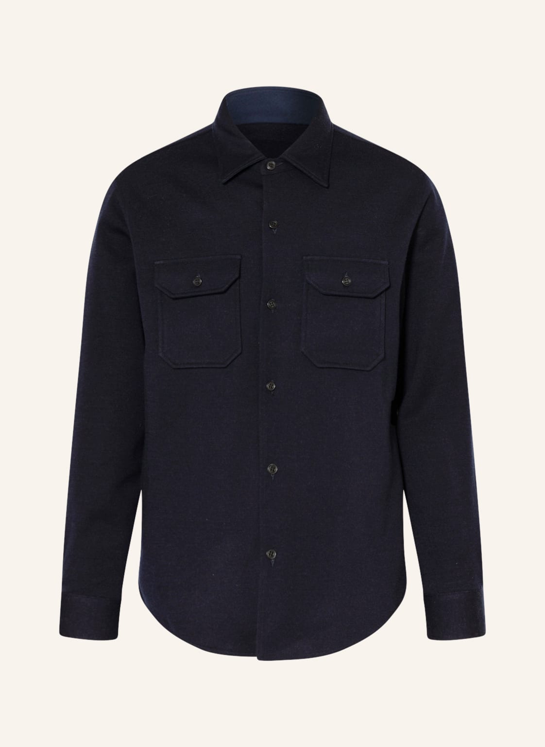 Image of Manzoni 24 Overjacket Zum Wenden blau