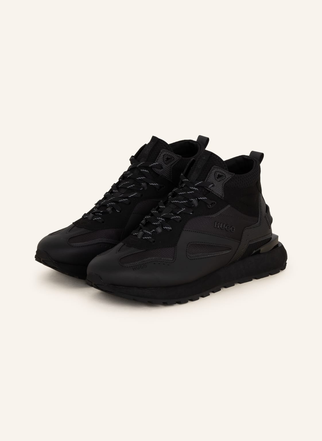 Image of Hugo Hightop-Sneaker schwarz