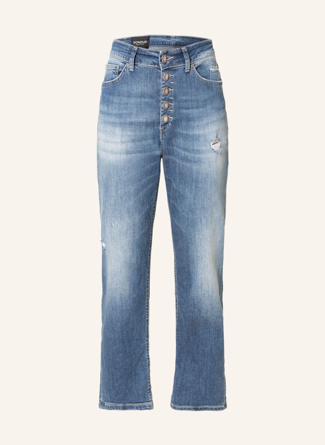 Image of Dondup Boyfriend Jeans Koons blau