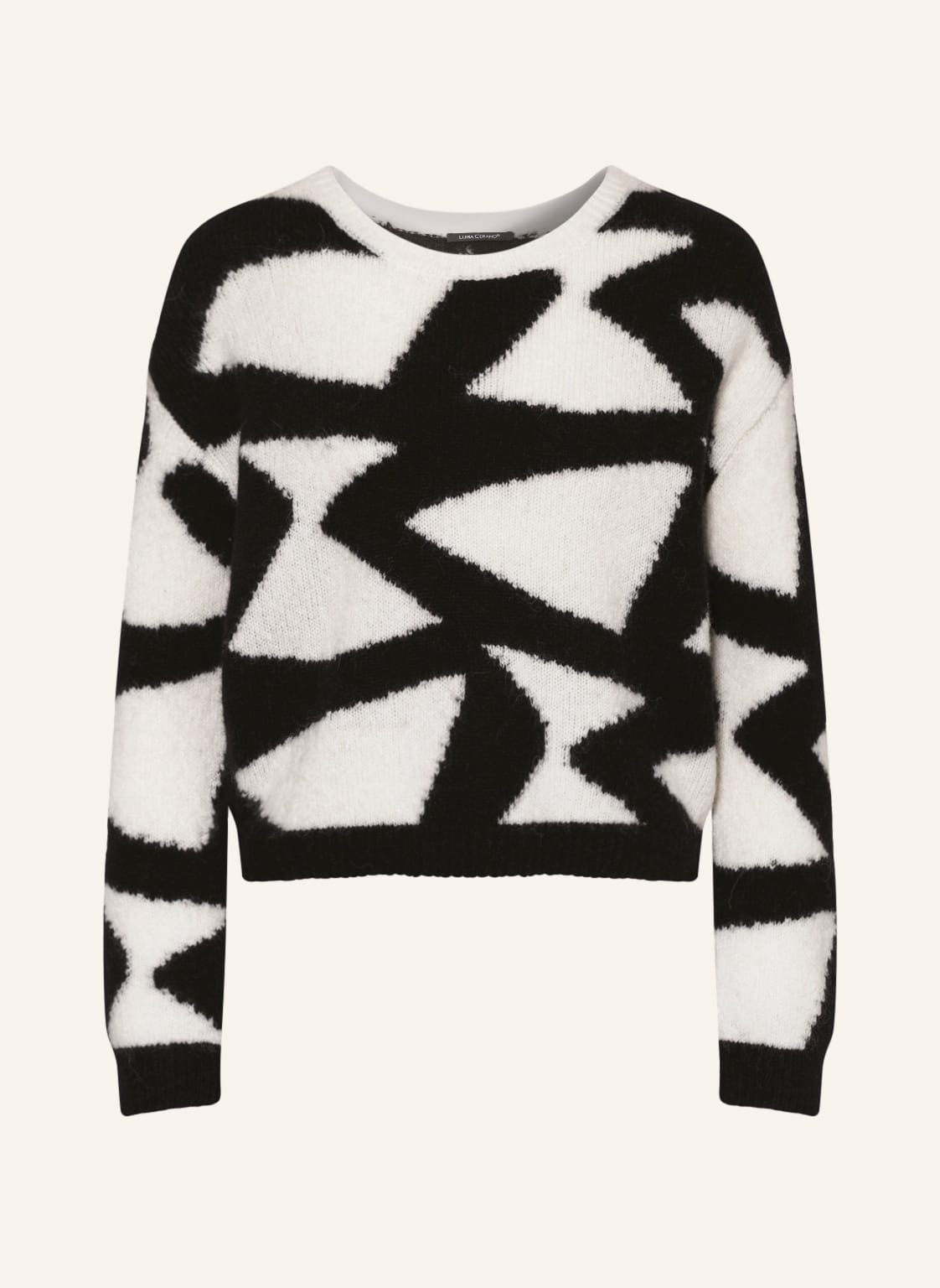 Image of Luisa Cerano Pullover Mit Alpaka schwarz