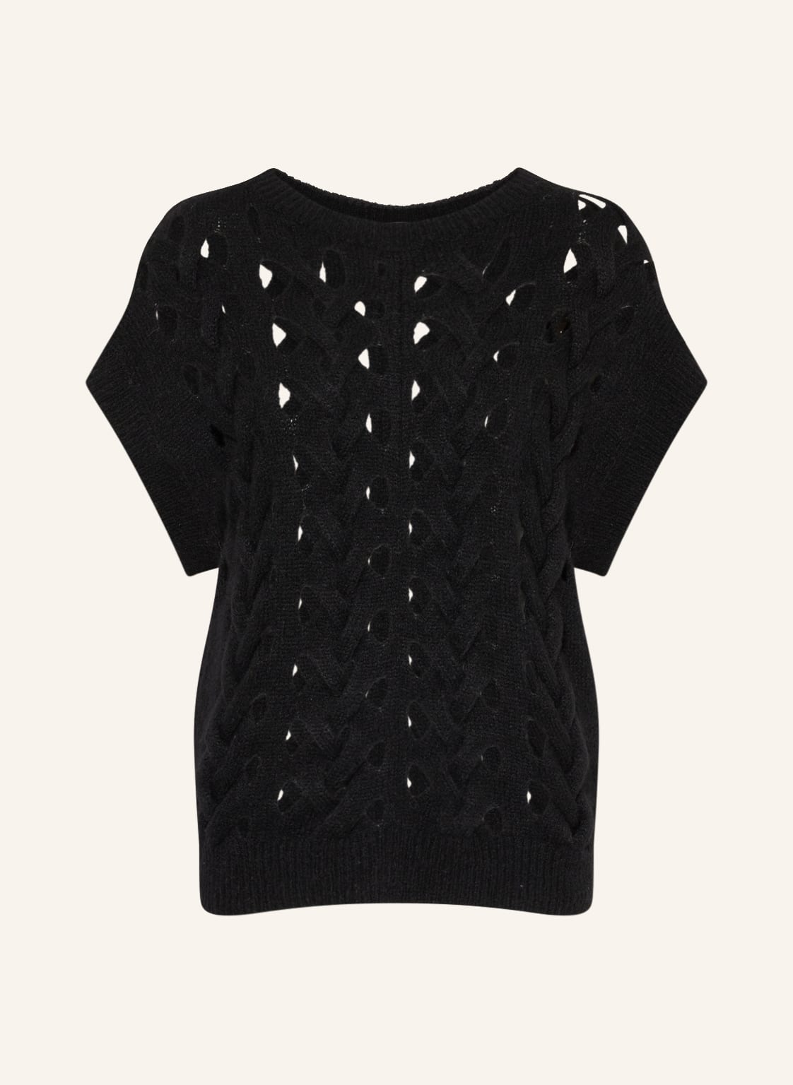 Image of Luisa Cerano Pullunder Mit Alpaka schwarz