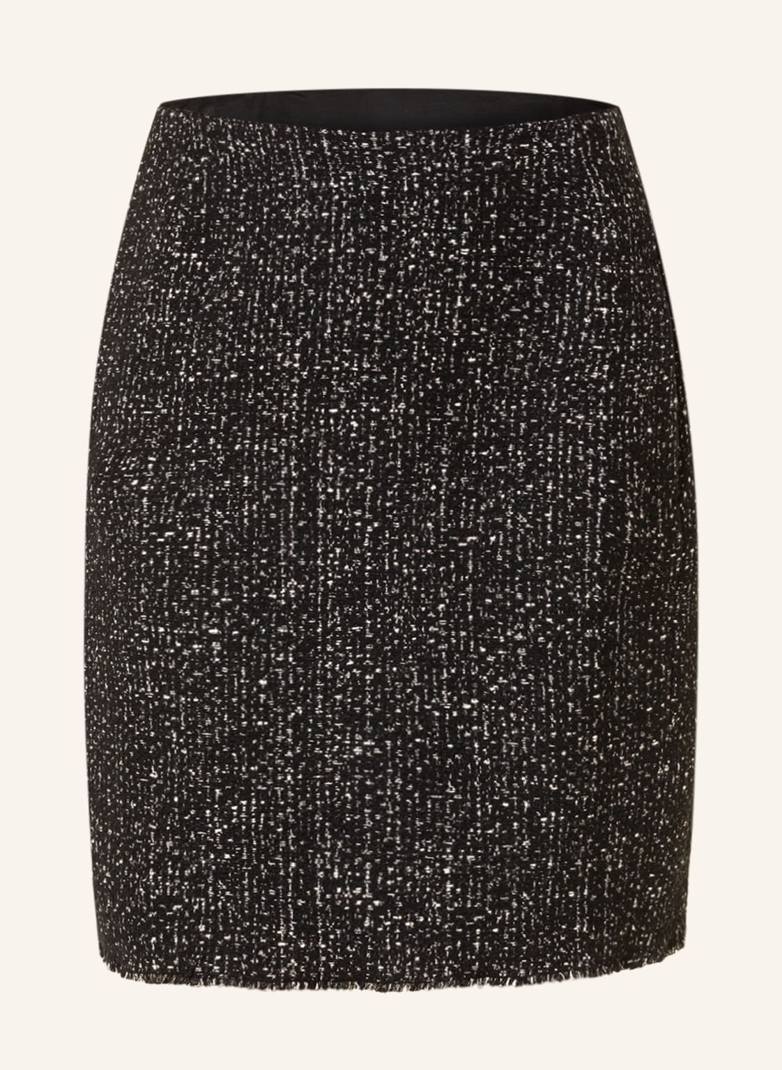 Image of Luisa Cerano Tweed-Rock schwarz