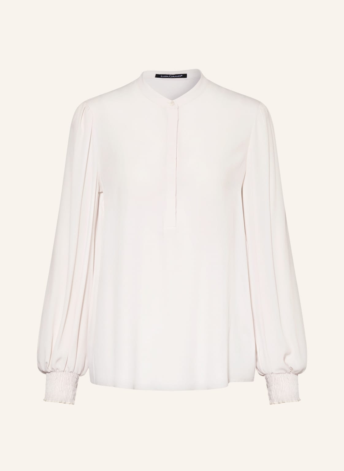 Image of Luisa Cerano Blusenshirt Mit Seide weiss