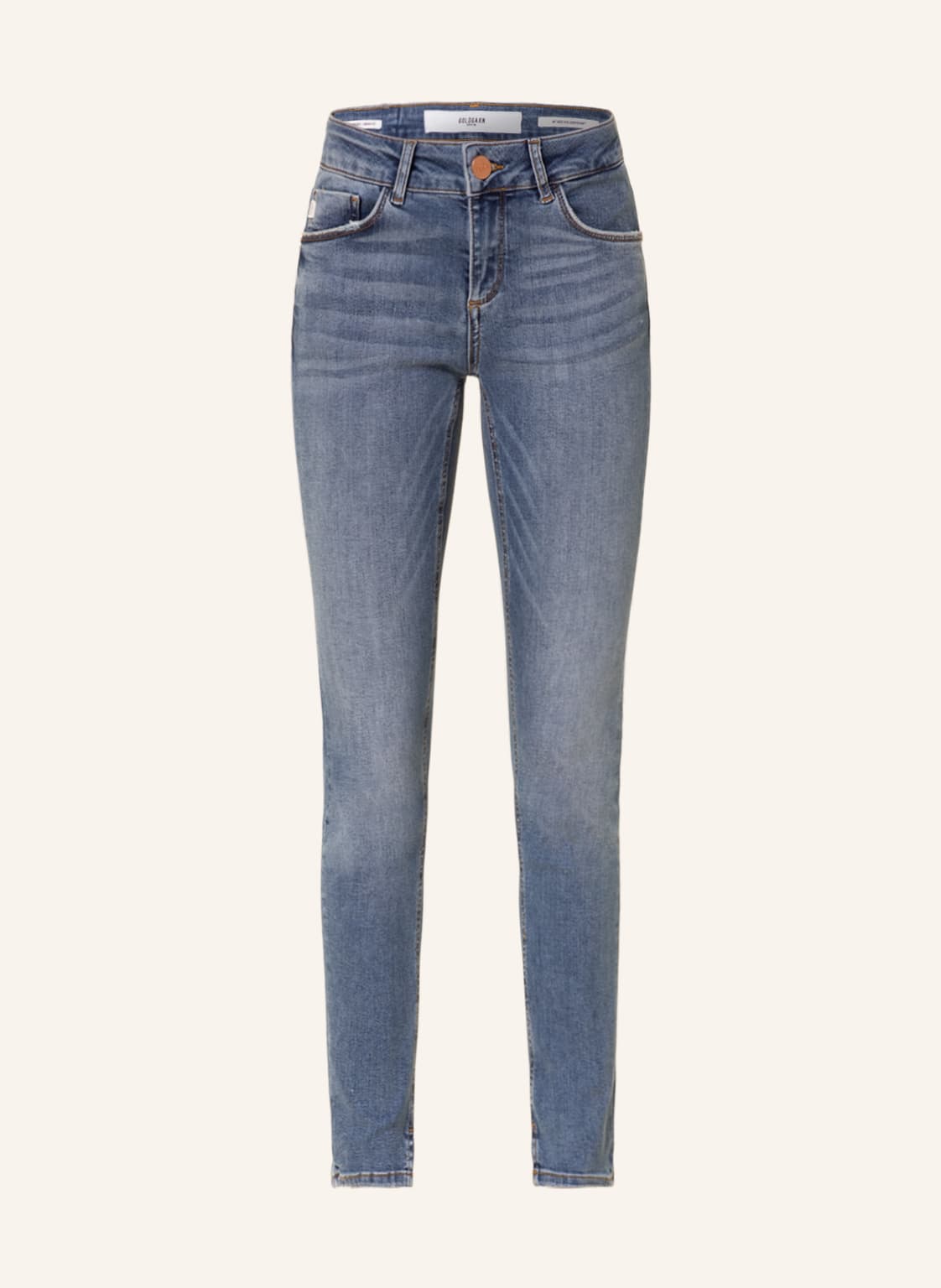Image of Goldgarn Denim Skinny Jeans Jungbusch blau