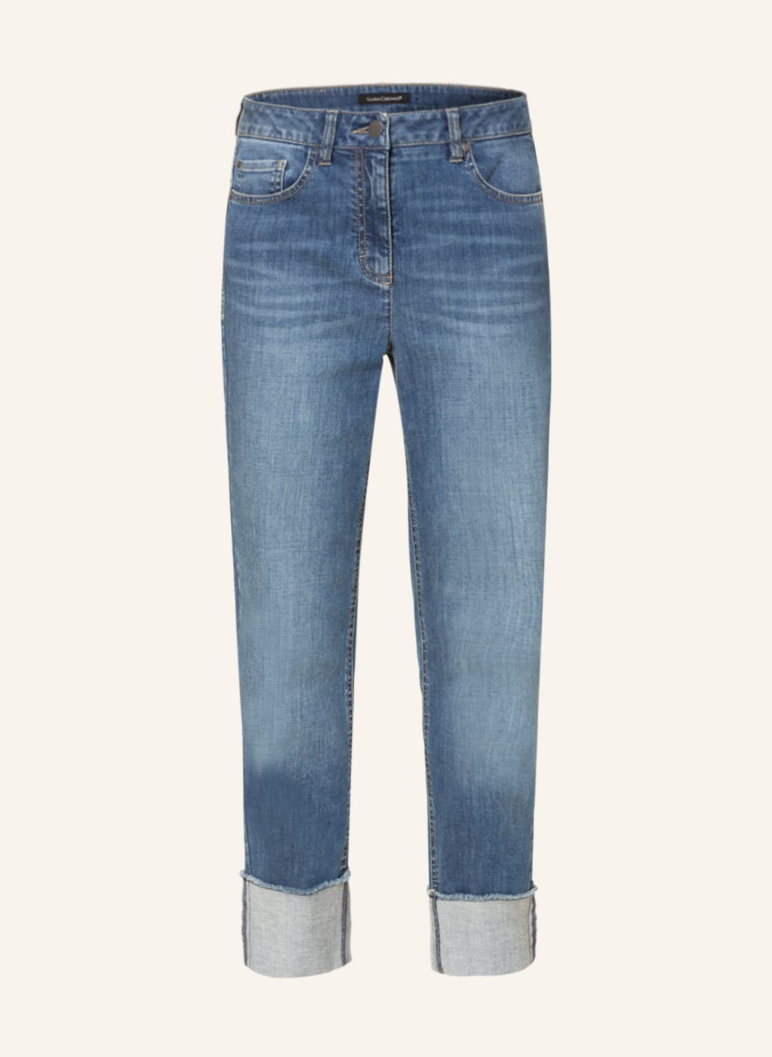 Image of Luisa Cerano Straight Jeans blau