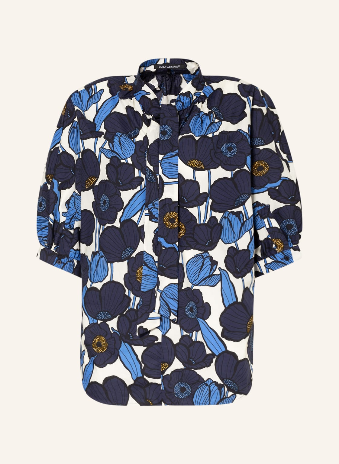 Image of Luisa Cerano Schluppenbluse weiss