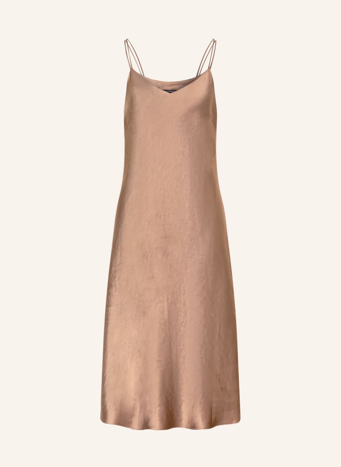 Image of Luisa Cerano Kleid Mit Leinen braun