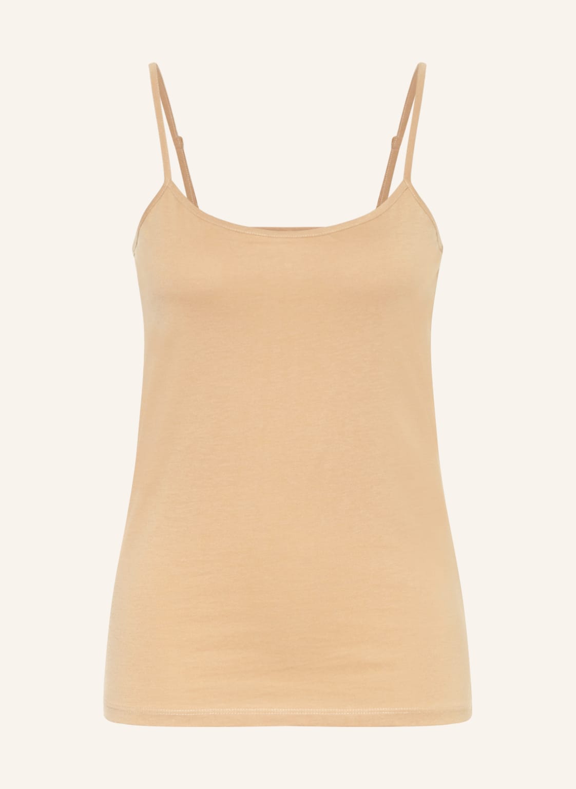 Image of Luisa Cerano Spaghetti-Top beige