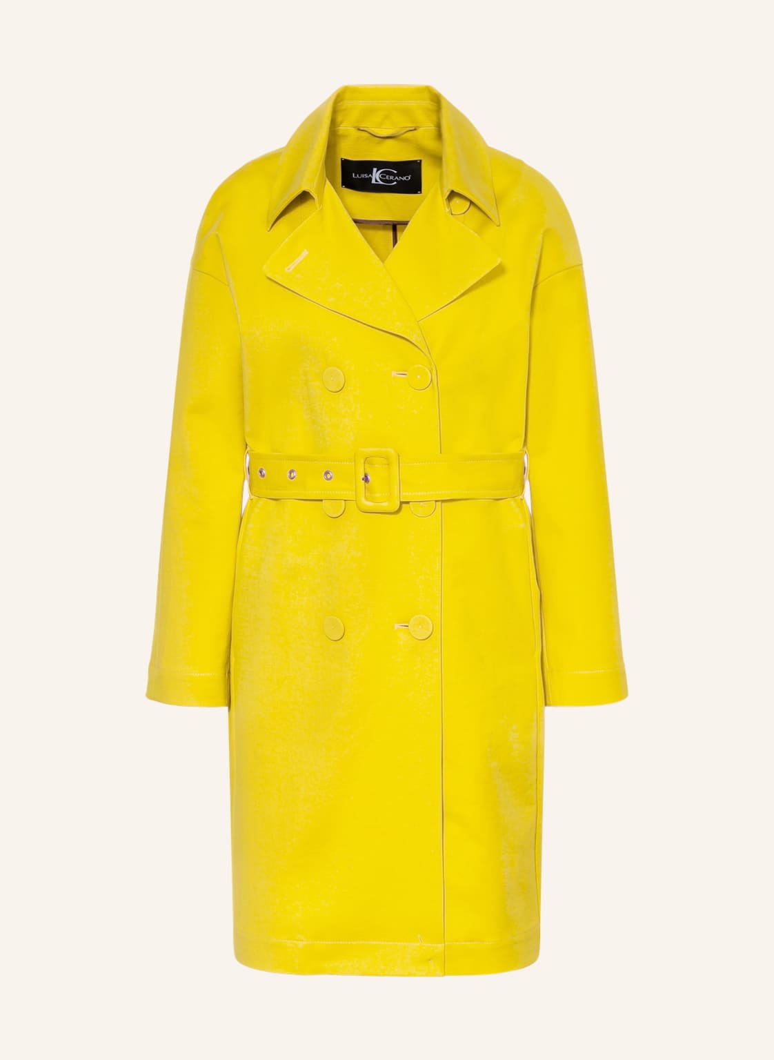 Image of Luisa Cerano Trenchcoat gelb