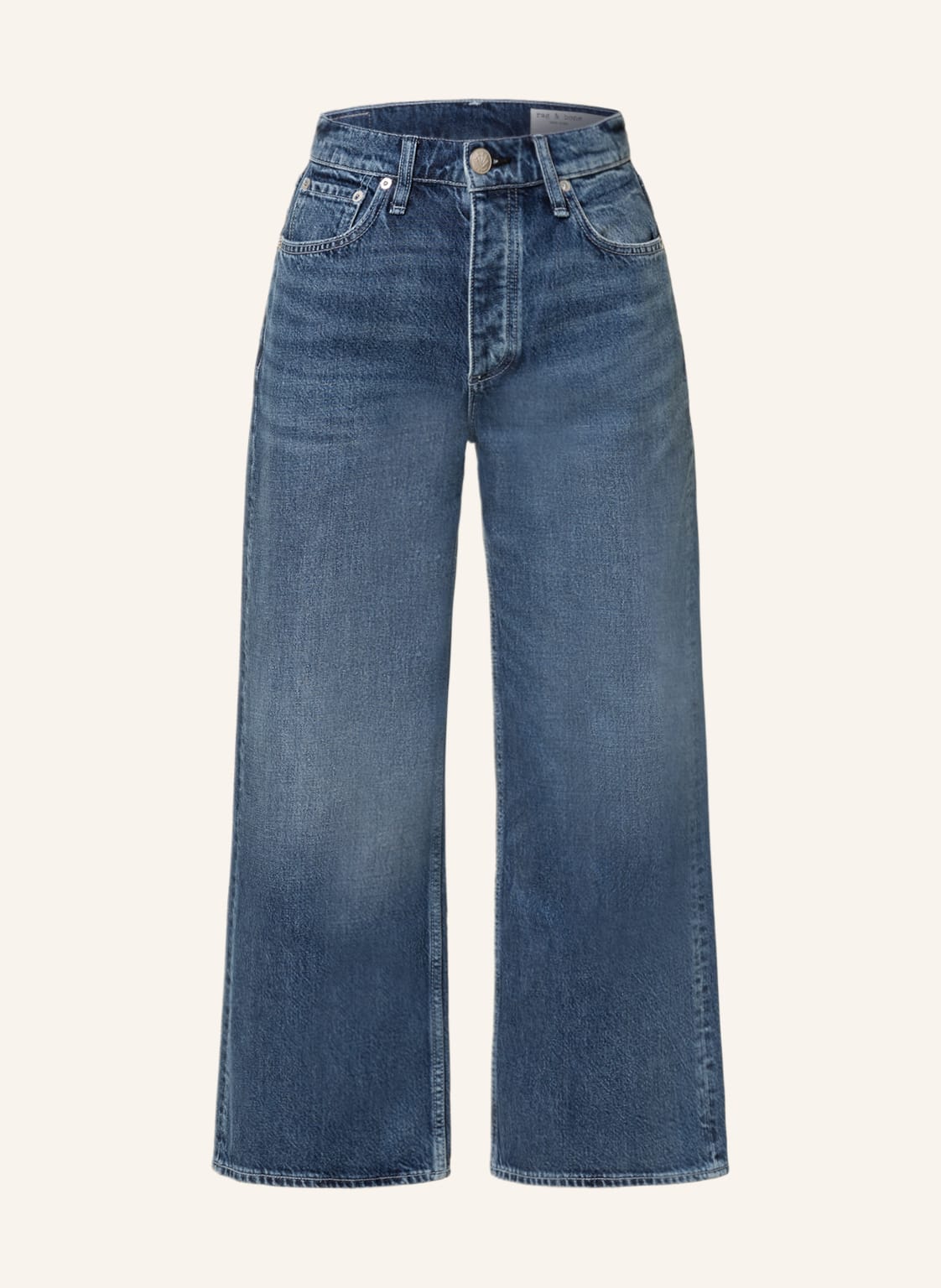 Image of Rag & Bone Jeans-Culotte Andi blau