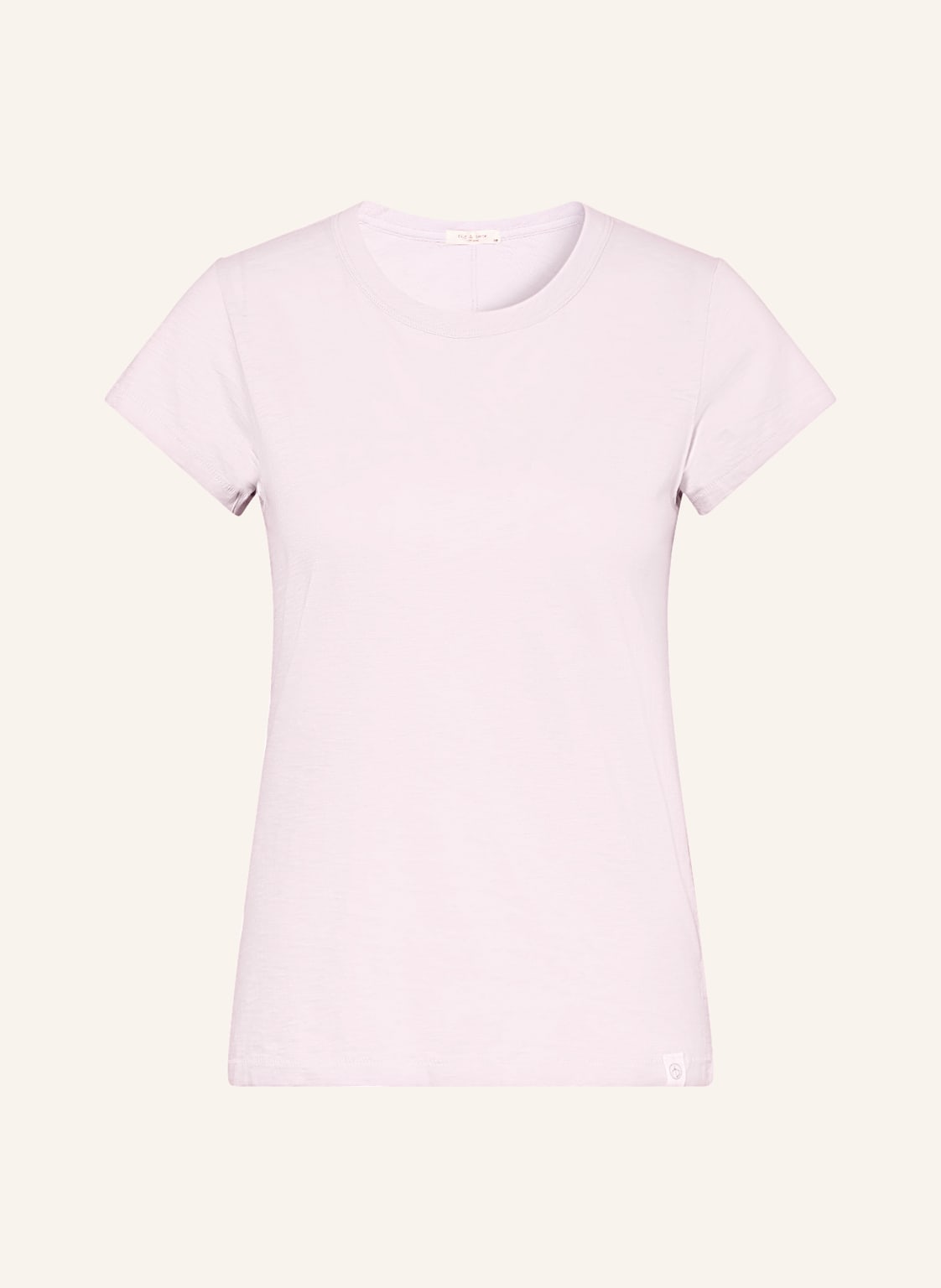 Image of Rag & Bone T-Shirt The Slub Tee violett