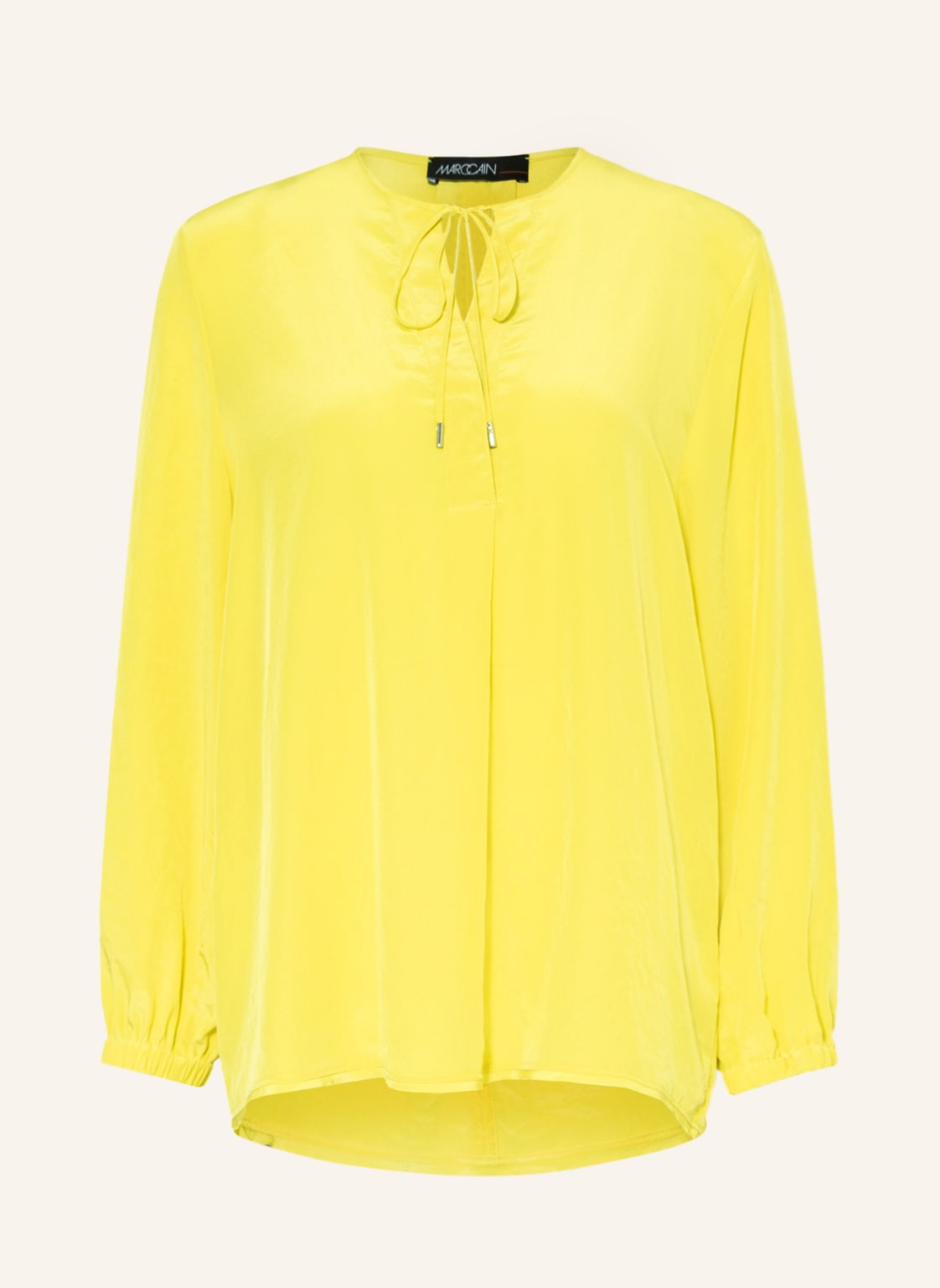 Image of Marc Cain Oversized-Blusenshirt gelb