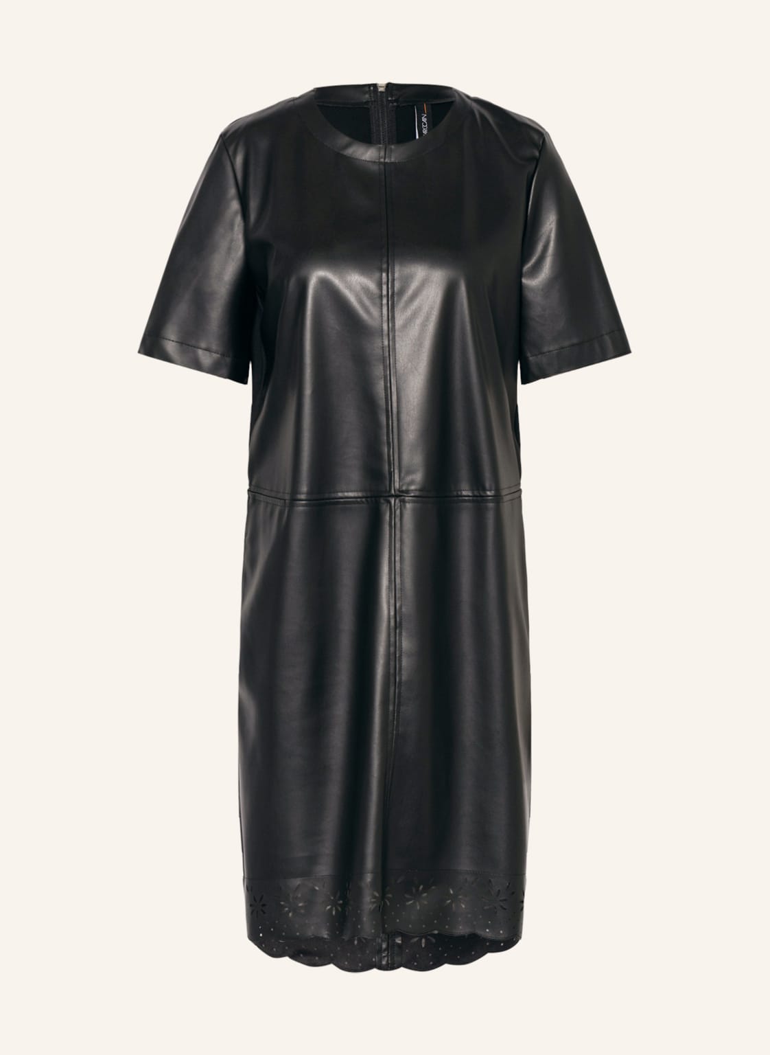 Image of Marc Cain Kleid In Lederoptik schwarz